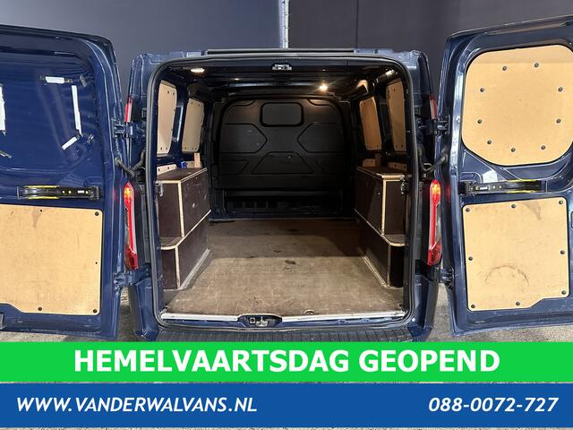 Ford TRANSIT CUSTOM 2.0 TDCI 130pk Automaat L1H1 Euro6 Airco | Camera | Navigatie | Cruisecontrol 2x Zijdeur, L&M velgen, Verwarmde voorruit, Parkeersensoren, Bijrijdersbank