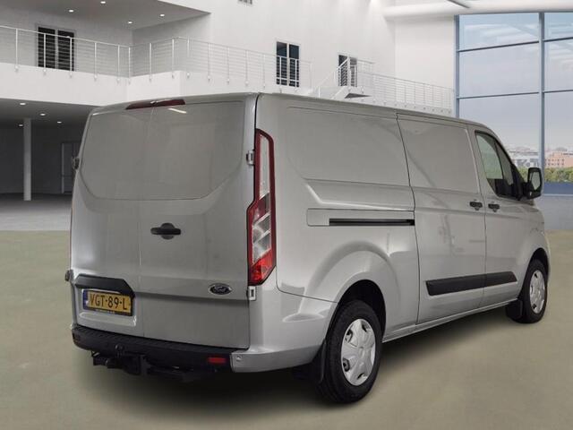 Ford TRANSIT CUSTOM 131pk L2H1 Trend Trekhaak Camera Cruise control Airco Parkeersensoren 3-Zits Euro6