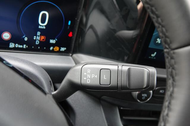 Ford TRANSIT CUSTOM L2H1 Dubbel Cabine 2.5PHEV 233Pk Aut. | Limited | Plug In Hybrid | 360° Camera | 2xSchuifdeur | Spoilerpack | 19'' | Agate Black