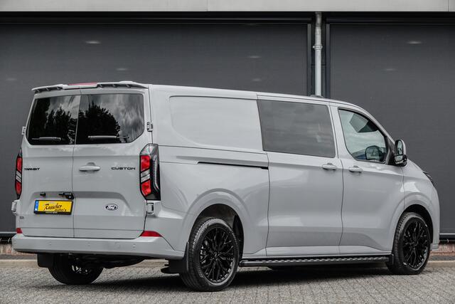 Ford TRANSIT CUSTOM L2H1 Dubbel Cabine 2.5PHEV 233Pk Aut. | Limited | Plug In Hybrid | 360° Camera | 2xSchuifdeur | Spoilerpack | 19'' | Grey Matter