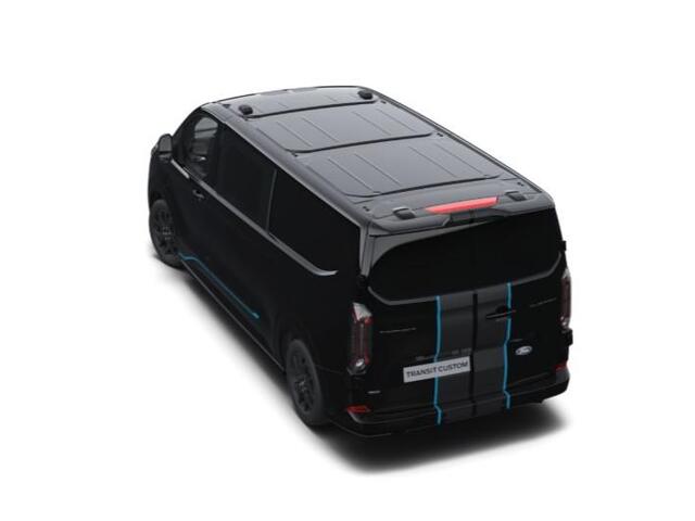 Ford TRANSIT CUSTOM 320 2.5 PHEV L2H1 Sport DC 233pk | Dubbele zijschuifdeur | Inklapbare trekhaak | 19 inch lichtmetalen Sport velgen (mat zwart) | Verwarmbaar stuurwiel | Navigatie systeem