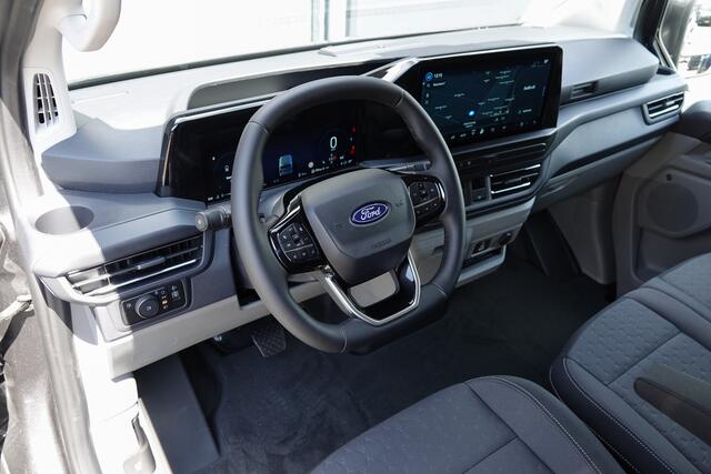 Ford TRANSIT CUSTOM L2H1 2.5PHEV 233Pk Aut. | Limited | Plug-In Hybrid | 360° Camera | 2xSchuifdeur | Spoilerpack | 19'' | Magnetic Grey