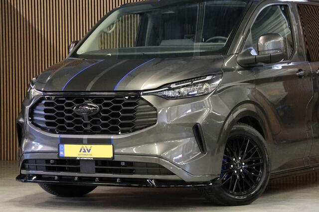 Ford TRANSIT CUSTOM 320 2.0 TDCI 170PK L2H1 DC LIMITED | L+R Schuifdeur | Dubbel Cabine | ACC | Blind Spot | Navigatie | Camera | CarPlay | Lane Assist | Raptor Edition | Trekhaak | 6-Zitter | Verlengde fabrieksgarantie tot 09-2029