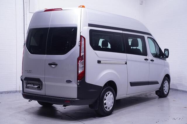 Ford TRANSIT CUSTOM 2.0 TDCI 130 pk L2H2 Dubbel Cabine 6p Airco Cruise Control, PDC V+A, Hoog Dak