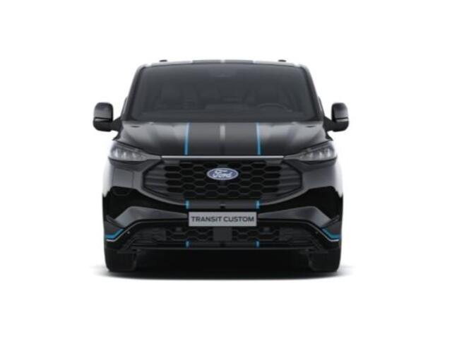 Ford TRANSIT CUSTOM 320 2.5 PHEV L2H1 Sport 233pk | Inklapbare trekhaak | 19 inch lichtmetalen Sport velgen (mat zwart) | Verwarmbaar stuurwiel | Navigatie systeem | B&O speakers