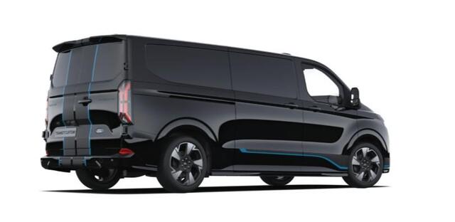 Ford TRANSIT CUSTOM 320 2.5 PHEV L2H1 Sport 233pk | Inklapbare trekhaak | 19 inch lichtmetalen Sport velgen (mat zwart) | Verwarmbaar stuurwiel | Navigatie systeem | B&O speakers