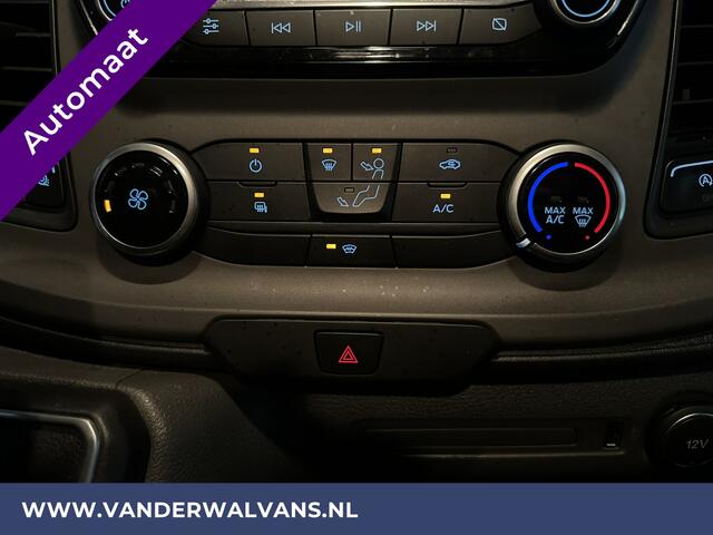 Ford TRANSIT CUSTOM 2.0 TDCI 130pk Automaat L1H1 Euro6 Airco | Camera | Trekhaak | Android Carplay | Cruisecontrol Parkeersensoren, bijrijdersbank, verwarmde voorruit, LED