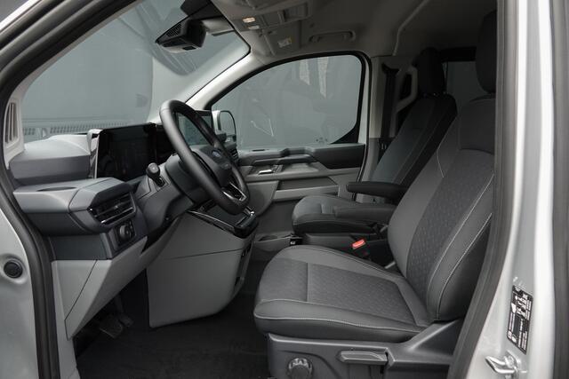 Ford TRANSIT CUSTOM L2H1 Dubbel Cabine 2.0Tdci 170Pk Aut. | Limited | Achteruitrijcamera | 2xSchuifdeur | Trekhaak | 17'' | Moondust Zilver