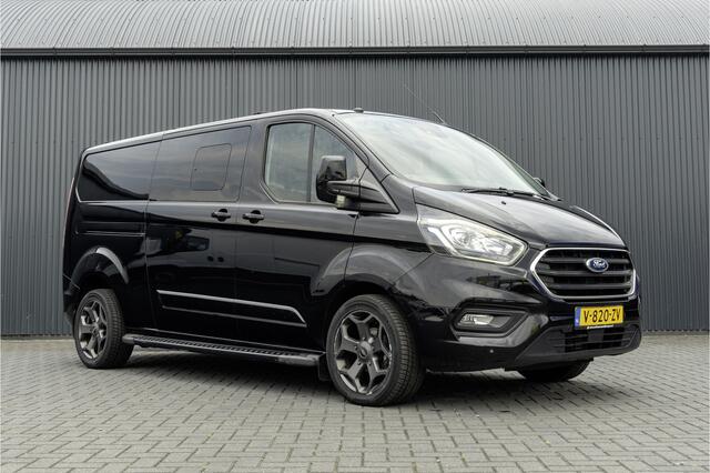 Ford TRANSIT CUSTOM 300 TDCI | 170PK | 5-Zits | CarPlay | DC | Navi | Camera | Zijschuifdeur R + L | LED | Cruise | Airco | PDC | Euro 6