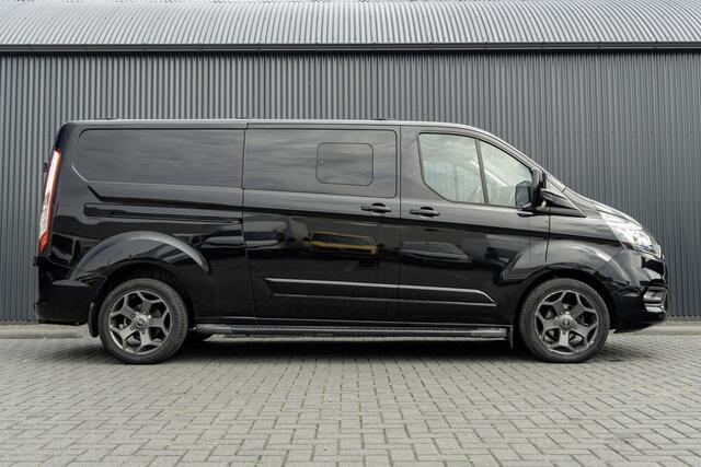 Ford TRANSIT CUSTOM 300 TDCI | 170PK | 5-Zits | CarPlay | DC | Navi | Camera | Zijschuifdeur R + L | LED | Cruise | Airco | PDC | Euro 6