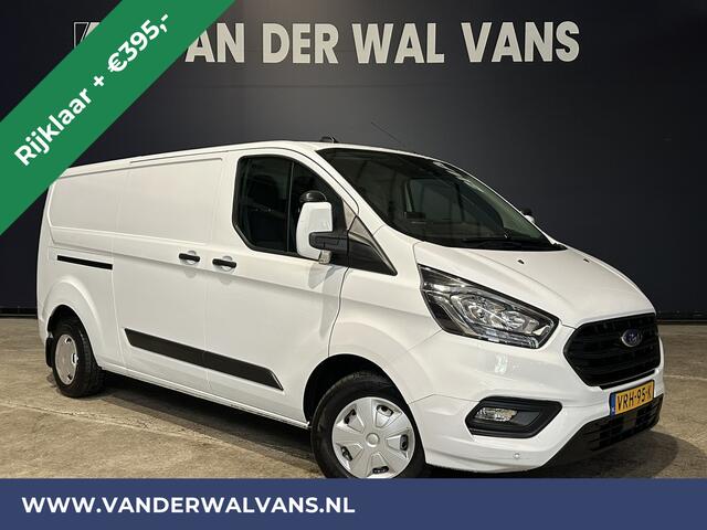 Ford TRANSIT CUSTOM 2.0 TDCI 130pk L2H1 *Rijklaar Direct Rijden* Euro6 Airco | Camera | LED | Cruisecontrol | Stoelverwarming Verwarmde voorruit, Parkeersensoren, Bijrijdersbank, 2800kg trekvermogen