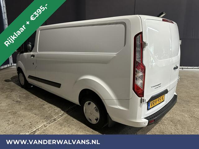 Ford TRANSIT CUSTOM 2.0 TDCI 130pk L2H1 *Rijklaar Direct Rijden* Euro6 Airco | Camera | LED | Cruisecontrol | Stoelverwarming Verwarmde voorruit, Parkeersensoren, Bijrijdersbank, 2800kg trekvermogen
