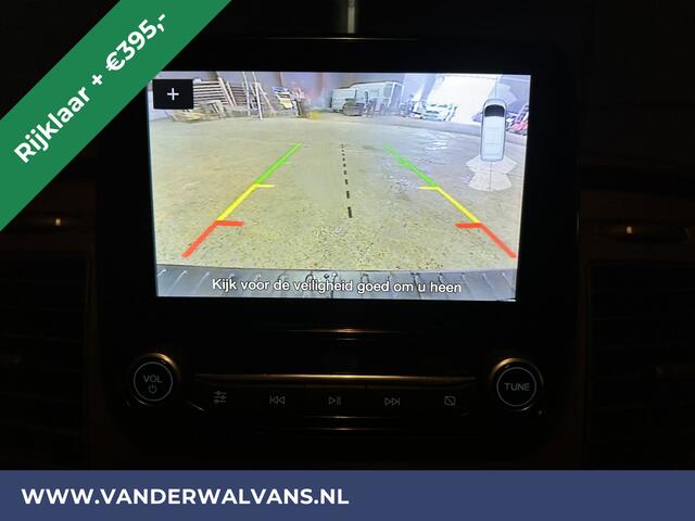 Ford TRANSIT CUSTOM 2.0 TDCI 130pk L2H1 *Rijklaar Direct Rijden* Euro6 Airco | Camera | LED | Cruisecontrol | Stoelverwarming Verwarmde voorruit, Parkeersensoren, Bijrijdersbank, 2800kg trekvermogen
