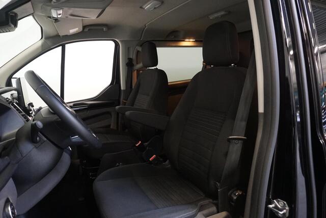 Ford TRANSIT CUSTOM 300 2.0 TDCI L2H1 Limited Dubbele cabine Aut. Navi| Airco| 2 Schuifdeuren | Trekhaak| PDC| Carplay| DAB|