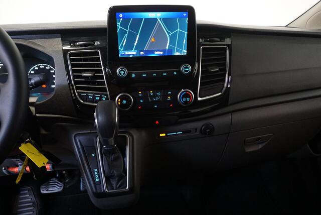 Ford TRANSIT CUSTOM 300 2.0 TDCI L2H1 Limited Dubbele cabine Aut. Navi| Airco| 2 Schuifdeuren | Trekhaak| PDC| Carplay| DAB|