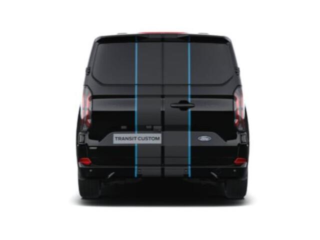 Ford TRANSIT CUSTOM 320 2.5 PHEV L2H1 Sport 233pk | Inklapbare trekhaak | 19 inch lichtmetalen Sport velgen (mat zwart) | Verwarmbaar stuurwiel | Navigatie systeem | B&O speakers