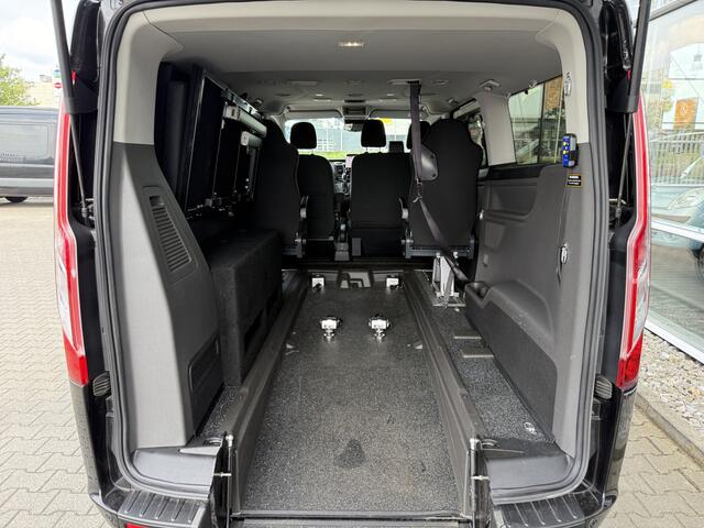 Ford TRANSIT CUSTOM 5+1 Rolstoelbus 320 2.0 TDCI L2H2 Limited Automaat (Zeer unieke Rolstoelbus met bodemverlaging en automaat!)