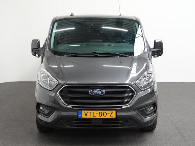 Ford TRANSIT CUSTOM 300 2.0 TDCI L2H1 Limited Dubbele Cabine Automaat Navigatie Airco 2 Schuifdeuren Trekhaak PDC Carplay DAB