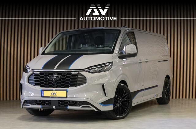 Ford TRANSIT CUSTOM 300 2.0 TDCI L2H1 Sport 170 PK DC | L+R Schuifdeur | Dubbel Cabine | ACC | Blind Spot | Navigatie | Camera | CarPlay | Lane Assist | | Raptor Edition | Trekhaak | 6-Zitter | MODELJAAR 2025 | Verlengde fabrieksgarantie tot 12-2029 | Dubbel Cabine
