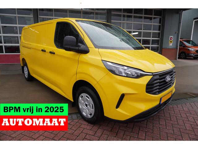 Ford TRANSIT CUSTOM 300L 2.0 TDCI 136PK L2H1 Trend Automaat Schuifdeur links en rechts Airco | Cruise | Navi | eenmalig actieprijs op=op!