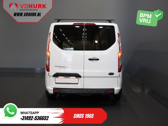 Ford TRANSIT CUSTOM 2.0 TDCI L2 Trend DC Dubbel Cabine BPM VRIJ! Stoelverw./ Carplay/ 2.7t Trekverm./ Navi/ PDC/ Cruise