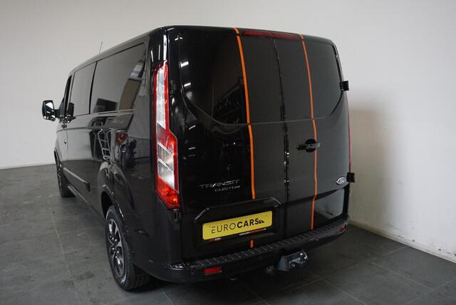 Ford TRANSIT CUSTOM 320 2.0 TDCI L2H1 Sport Dubbele Cabine Airco ACC Bluetooth Navi Trekhaak PDC Camera