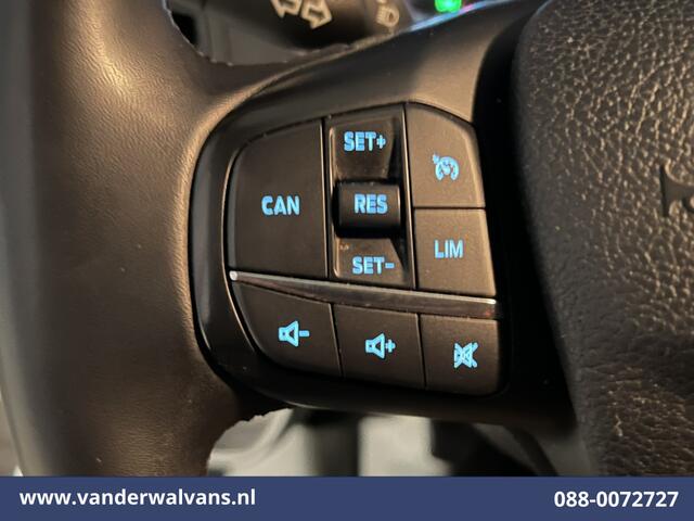 Ford TRANSIT CUSTOM 2.0 TDCI 131pk L2H1 Euro6 Airco | 2800kg Trekhaak | Apple Carplay | LED | Cruisecontrol Android Auto, Verwarmde voorruit, Stoelverwarming, Parkeersensoren, Bijrijdersbank