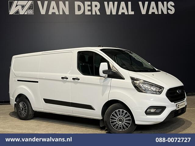 Ford TRANSIT CUSTOM 2.0 TDCI 131pk L2H1 Euro6 Airco | Apple Carplay | Android Auto | LED | Cruisecontrol Verwarmde voorruit, Stoelverwarming, Parkeersensoren Bijrijdersbank, 2800kg trekvermogen