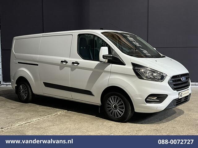 Ford TRANSIT CUSTOM 2.0 TDCI 131pk L2H1 Euro6 Airco | Apple Carplay | Android Auto | LED | Cruisecontrol Verwarmde voorruit, Stoelverwarming, Parkeersensoren Bijrijdersbank, 2800kg trekvermogen