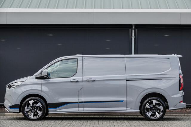 Ford TRANSIT CUSTOM L2H1 2.5 PHEV 233Pk | Sport | Plug In Hybrid | B&O Sound | 360° Camera | 2xschuifdeur | Trekhaak | 19'' Grey Matter
