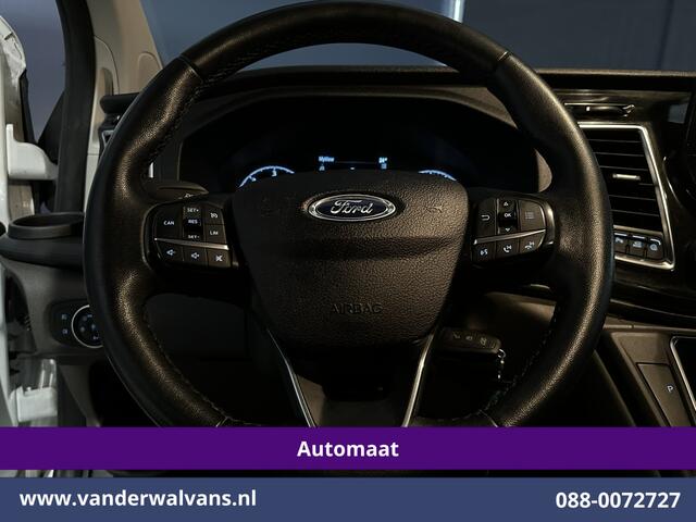 Ford TRANSIT CUSTOM 2.0 TDCI 130pk Automaat L1H1 Euro6 *Rijklaar Direct Rijden* Airco | Camera | Navigatie | LED Apple Carplay, Android Auto, LM Velgen, Cruisecontrol, Stoelverwarming, Verwarmde voorruit, Parkeersensoren, Bijrijdersbank