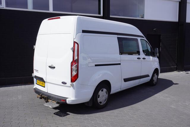 Ford TRANSIT CUSTOM 2.0 TDCI L2H2 Dubbel Cabine EURO 6 - Airco - Cruise - PDC - ¤ 14.900,- Excl.