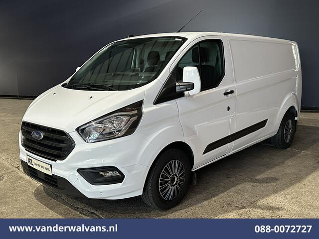 Ford TRANSIT CUSTOM 2.0 TDCI 131pk L2H1 Euro6 Airco | Apple Carplay | LED | Cruisecontrol | Stoelverwarming Verwarmde voorruit, Parkeersensoren, Bijrijdersbank, 2800kg trekvermogen