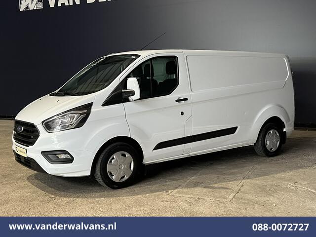 Ford TRANSIT CUSTOM 2.0 TDCI L2H1 Euro6 Airco | Camera | Navigatie | LED | Android Auto | Cruisecontrol | Stoelverwarming 2800kg trekvermogen, Verwarmde voorruit, Parkeersensoren, Bijrijdersbank