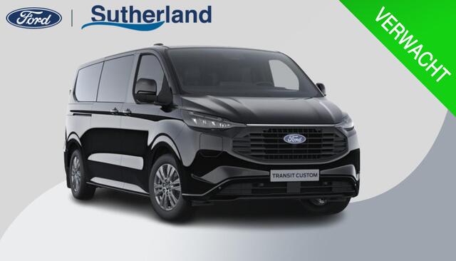 Ford TRANSIT CUSTOM 340 2.5 PHEV L2H1 Limited 233pk | Kombi | Incl. BTW/BPM | Dubbele zijschuifdeur | Privacy Glass | Inklapbare trekhaak | 17 inch lichtmetalen velgen | Driver Assistance Pack Premium | Verwarmbaar stuurwiel