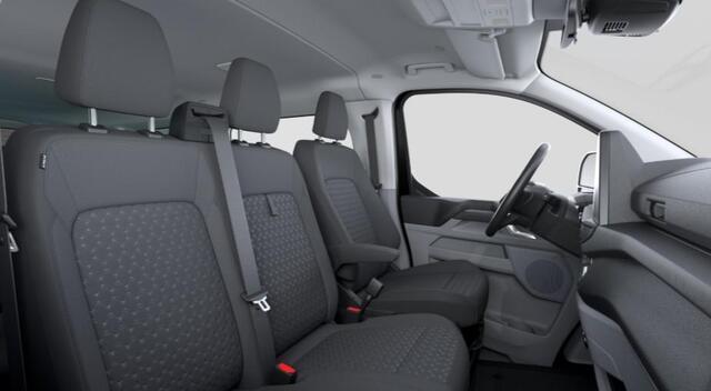 Ford TRANSIT CUSTOM 340 2.5 PHEV L2H1 Limited 233pk | Kombi | Incl. BTW/BPM | Dubbele zijschuifdeur | Privacy Glass | Inklapbare trekhaak | 17 inch lichtmetalen velgen | Driver Assistance Pack Premium | Verwarmbaar stuurwiel