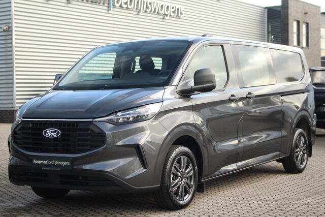 Ford TRANSIT CUSTOM 320 2.0TDCI 136pk L2H1 Trend DC | L+R Zijdeur | Keyless | Carplay/Android | Lease 717,- p/m