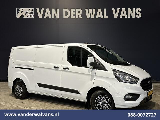 Ford TRANSIT CUSTOM 2.0 TDCI 130pk L2H1 Euro6 Airco | Camera | Android Auto | Cruisecontrol | Parkeersensoren | Stoelverwarming 2800kg trekvermogen, Verwarmde voorruit, Bijrijdersbank