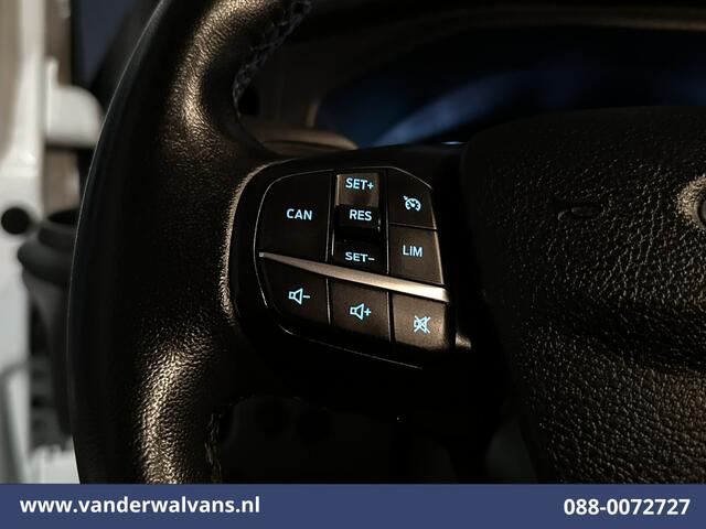 Ford TRANSIT CUSTOM 2.0 TDCI 130pk L2H1 Euro6 Airco | Camera | Android Auto | Cruisecontrol | Parkeersensoren | Stoelverwarming 2800kg trekvermogen, Verwarmde voorruit, Bijrijdersbank