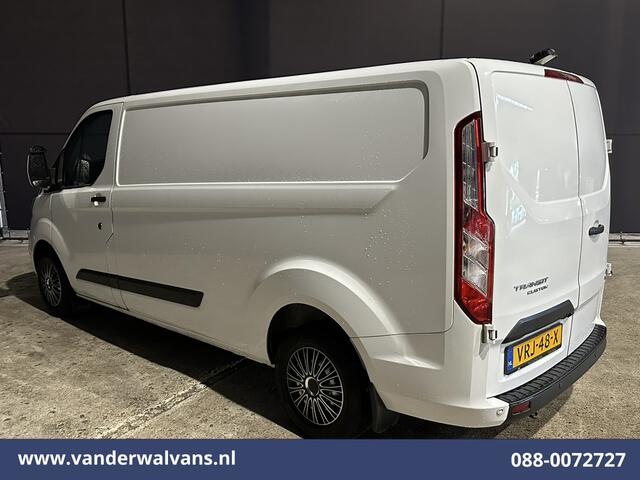 Ford TRANSIT CUSTOM 2.0 TDCI 130pk L2H1 Euro6 Airco | Camera | Android Auto | Cruisecontrol | Parkeersensoren | Stoelverwarming 2800kg trekvermogen, Verwarmde voorruit, Bijrijdersbank