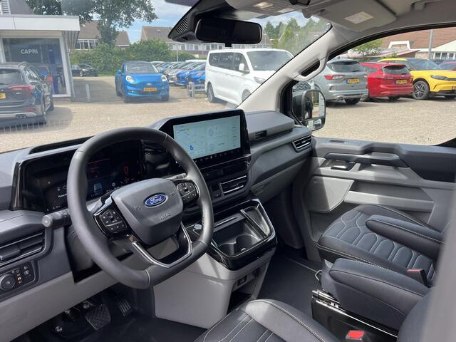 Ford TRANSIT CUSTOM 320 2.5 PHEV L2H1 Black Platinum DC | SCI | 233pk | Netto bijtelling 2025 vanaf 461,- per maand! | Driver Assistance Pack Ultimate | Dubbele Zijschuifdeuren | Ford Voorraad