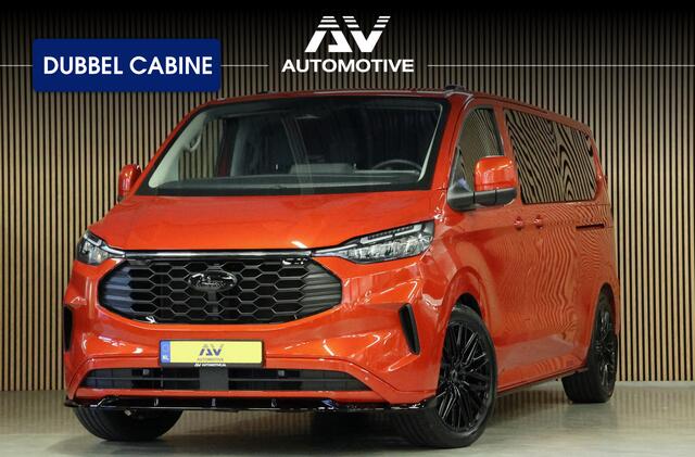 Ford TRANSIT CUSTOM 320 2.0 TDCI 170PK L2H1 DC LIMITED | L+R Schuifdeur | Dubbel Cabine | ACC | Blind Spot | Navigatie | Camera | CarPlay | Lane Assist | Raptor Edition | Trekhaak | 6-Zitter | Verlengde fabrieksgarantie tot 09-2029