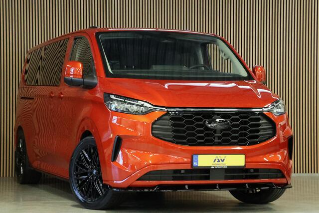 Ford TRANSIT CUSTOM 320 2.0 TDCI 170PK L2H1 DC LIMITED | L+R Schuifdeur | Dubbel Cabine | ACC | Blind Spot | Navigatie | Camera | CarPlay | Lane Assist | Raptor Edition | Trekhaak | 6-Zitter | Verlengde fabrieksgarantie tot 09-2029