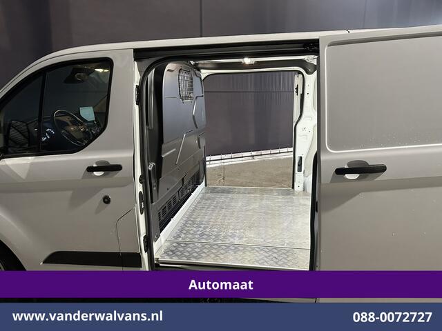 Ford TRANSIT CUSTOM 2.0 TDCI 130pk Automaat L1H1 Euro6 Airco | 2x zijdeur | LED | Camera | Navigatie | Apple Carplay Android Auto, Cruisecontrol, Stoelverwarming, Verwarmde voorruit, Parkeersensoren, Bijrijdersbank