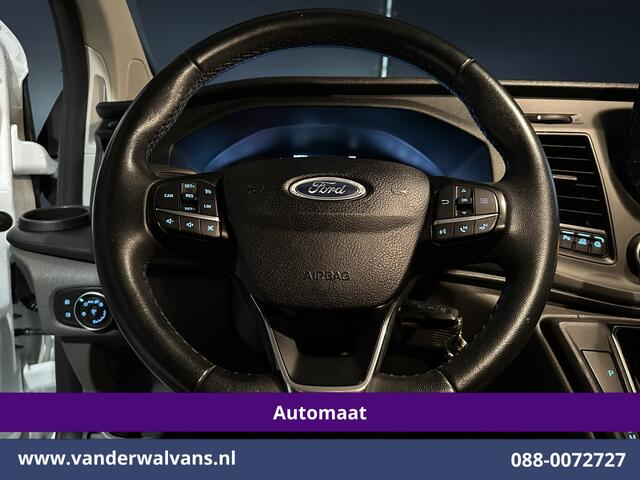 Ford TRANSIT CUSTOM 2.0 TDCI 130pk Automaat L1H1 Euro6 Airco | Camera | LED | Apple Carplay | Stoelverwarming Verwarmde voorruit, Parkeersensoren, Bijrijdersbank