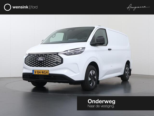 Ford TRANSIT CUSTOM E-Transit 320 | L1 H1 | Trend | 65 kWh | 2300 KG. AHW | Climate Control | Apple Carplay / Android Auto | 328 KM Range | Voorruitverwarming | Stoelverwarming | LED Koplampen | Achterdeuren |