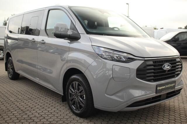Ford TRANSIT CUSTOM 2.5 PHEV 233pk L2H1 Limited | 8-Persoons | Incl BPM | ZERO emissie proof | Stuur + Stoelverwarming | Keyless | Lease 878,- p/m