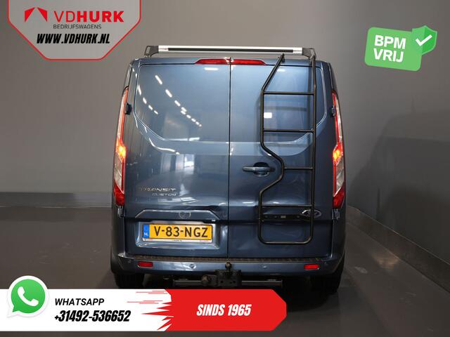 Ford TRANSIT CUSTOM 320 2.0 TDCI 170 pk Aut. L2 Trend BPM VRIJ! Carplay/ Stoelverw./ Camera/ PDC/ LMV/ Dakdragers/ Trekhaak