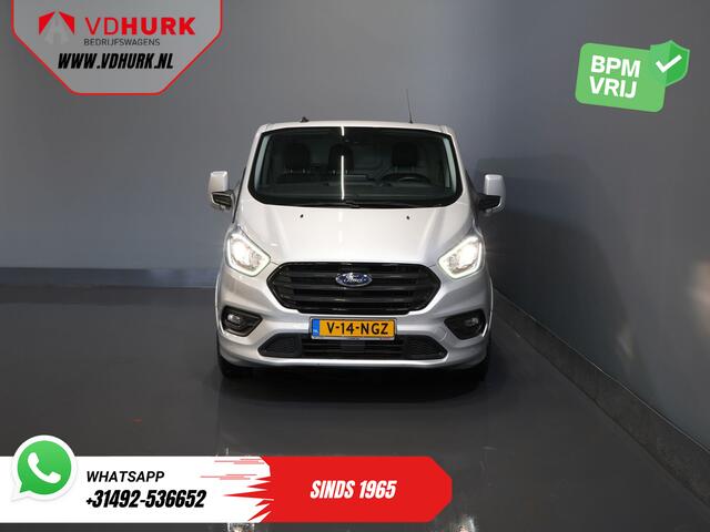 Ford TRANSIT CUSTOM 320 2.0 TDCI 170 pk L2 Aut. Limited BPM VRIJ! 2xSchuifdeur/ Stoelverw./ Carplay/ Camera/ LMV/ Trekhaak