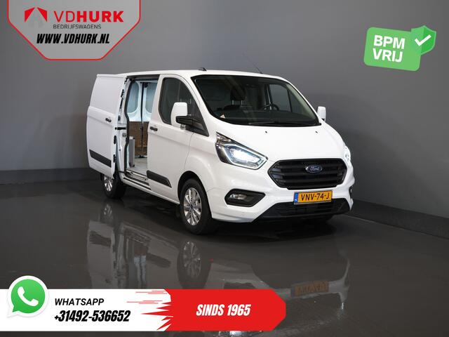 Ford TRANSIT CUSTOM 340 1.0 EcoBoost PHEV Aut. Trend BPM VRIJ! Bi-Xenon/ Carplay/ Stoelverw./ LMV/ Cruise/ Camera/ Airco